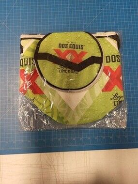 Dos Equis Lime Salt Cooler Bag 12 Can Beer Beverage Insulated Tote Travel